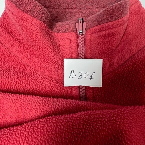 SALEWA Fleece Red Pink Full Zip Hiking Jacket Size L Made in Switzerland - Picture 16 of 16